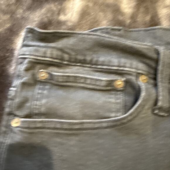 Madewell Mens Jeans 38x32 Slim Fit Straight Leg Stretch Gray Fade Denim - Picture 7 of 16